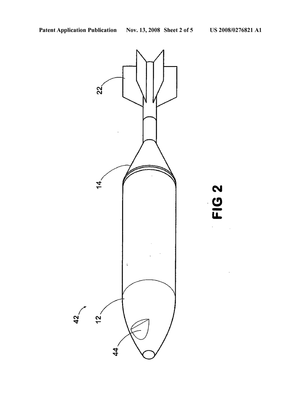 Projectile and System for Providing Air-to-Surface Reconnaissance - diagram, schematic, and image 03