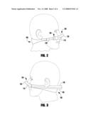 APPARATUS FOR DELIVERING AND/OR SCAVENGING GAS IN THE NOSE/MOUTH AREA OF A PATIENT diagram and image