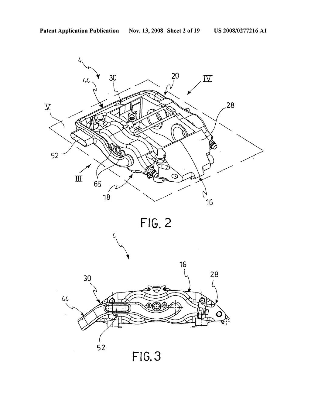 Disc Brake Caliper with a Cooling Duct - diagram, schematic, and image 03