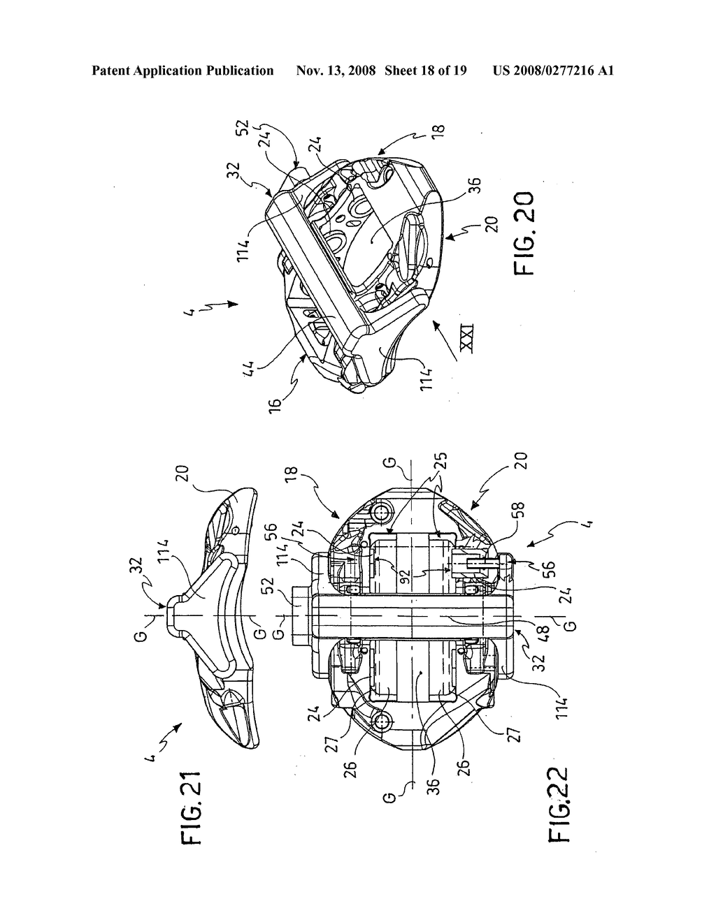 Disc Brake Caliper with a Cooling Duct - diagram, schematic, and image 19
