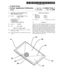 Sheeted cleaning medium and dispenser/receptacle diagram and image