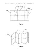 Sheeted cleaning medium and dispenser/receptacle diagram and image