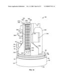 Actuator cap for a spray device diagram and image