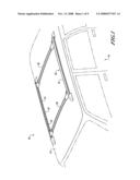 VEHICLE ARTICLE CARRIER HAVING SINGLE SIDE RELEASE MECHANISM diagram and image