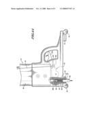 VEHICLE ARTICLE CARRIER HAVING SINGLE SIDE RELEASE MECHANISM diagram and image