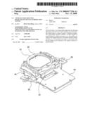 Apparatus for mounting image-tilting device of projection system diagram and image