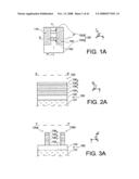 Production of a Transistor Gate on a Multibranch Channel Structure and Means for Isolating This Gate From the Source and Drain Regions diagram and image