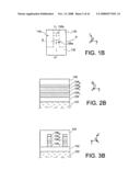 Production of a Transistor Gate on a Multibranch Channel Structure and Means for Isolating This Gate From the Source and Drain Regions diagram and image