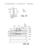 Production of a Transistor Gate on a Multibranch Channel Structure and Means for Isolating This Gate From the Source and Drain Regions diagram and image