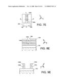 Production of a Transistor Gate on a Multibranch Channel Structure and Means for Isolating This Gate From the Source and Drain Regions diagram and image