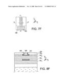 Production of a Transistor Gate on a Multibranch Channel Structure and Means for Isolating This Gate From the Source and Drain Regions diagram and image