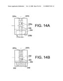 Production of a Transistor Gate on a Multibranch Channel Structure and Means for Isolating This Gate From the Source and Drain Regions diagram and image