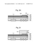 Semiconductor device including capacitor including upper electrode covered with high density insulation film and production method thereof diagram and image