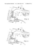 Locking Mechanism for a Folding Top Compartment Cover of a Convertible diagram and image
