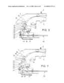 Locking Mechanism for a Folding Top Compartment Cover of a Convertible diagram and image