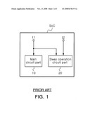 SLEEP CURRENT ADJUSTING CIRCUIT OF SYSTEM ON CHIP diagram and image