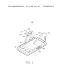 PORTABLE ELECTRONIC DEVICE WITH TOUCH SCREEN diagram and image