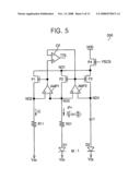 Source line driver and method for controlling slew rate according to temperature and display device including the source line driver diagram and image