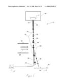 PRINTER HAVING IMPROVED GAS FLOW DROP DEFLECTION diagram and image