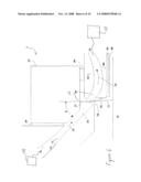 PRINTER HAVING IMPROVED GAS FLOW DROP DEFLECTION diagram and image