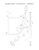 PRINTER HAVING IMPROVED GAS FLOW DROP DEFLECTION diagram and image