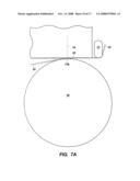 Thermal printer with reduced donor adhesion diagram and image