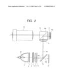 Optical unit, video display apparatus, and color switching method diagram and image