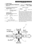 NANOCOMPOSITE MATERIAL FOR DIRECT SPECTROSCOPIC DETECTION OF CHEMICAL VAPORS diagram and image