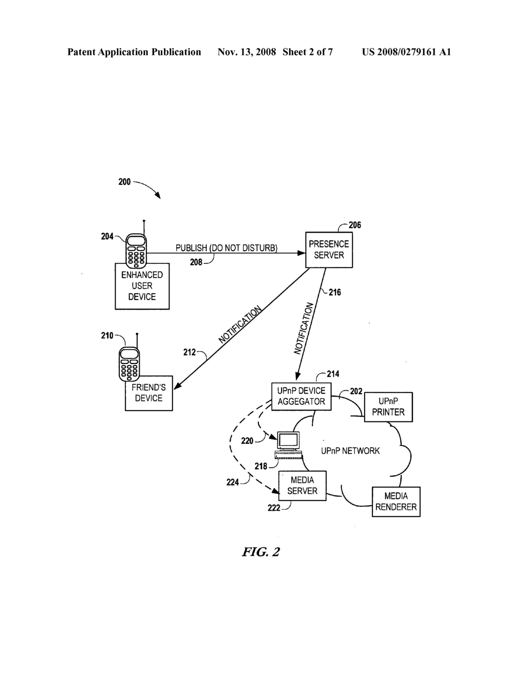 Modifying remote service discovery based on presence - diagram, schematic, and image 03