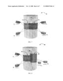 SYSTEM AND TECHNIQUE FOR RETRIEVING DEPTH INFORMATION ABOUT A SURFACE BY PROJECTING A COMPOSITE IMAGE OF MODULATED LIGHT PATTERNS diagram and image