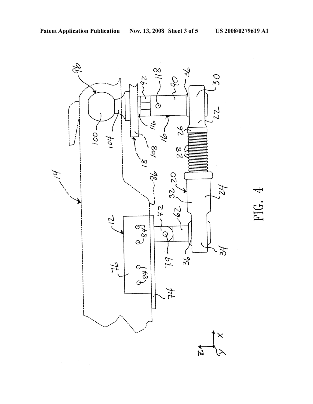 TRAILER HITCH SAFETY DEVICE - diagram, schematic, and image 04