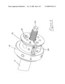 Quick-adjust draw rod positioning nut diagram and image