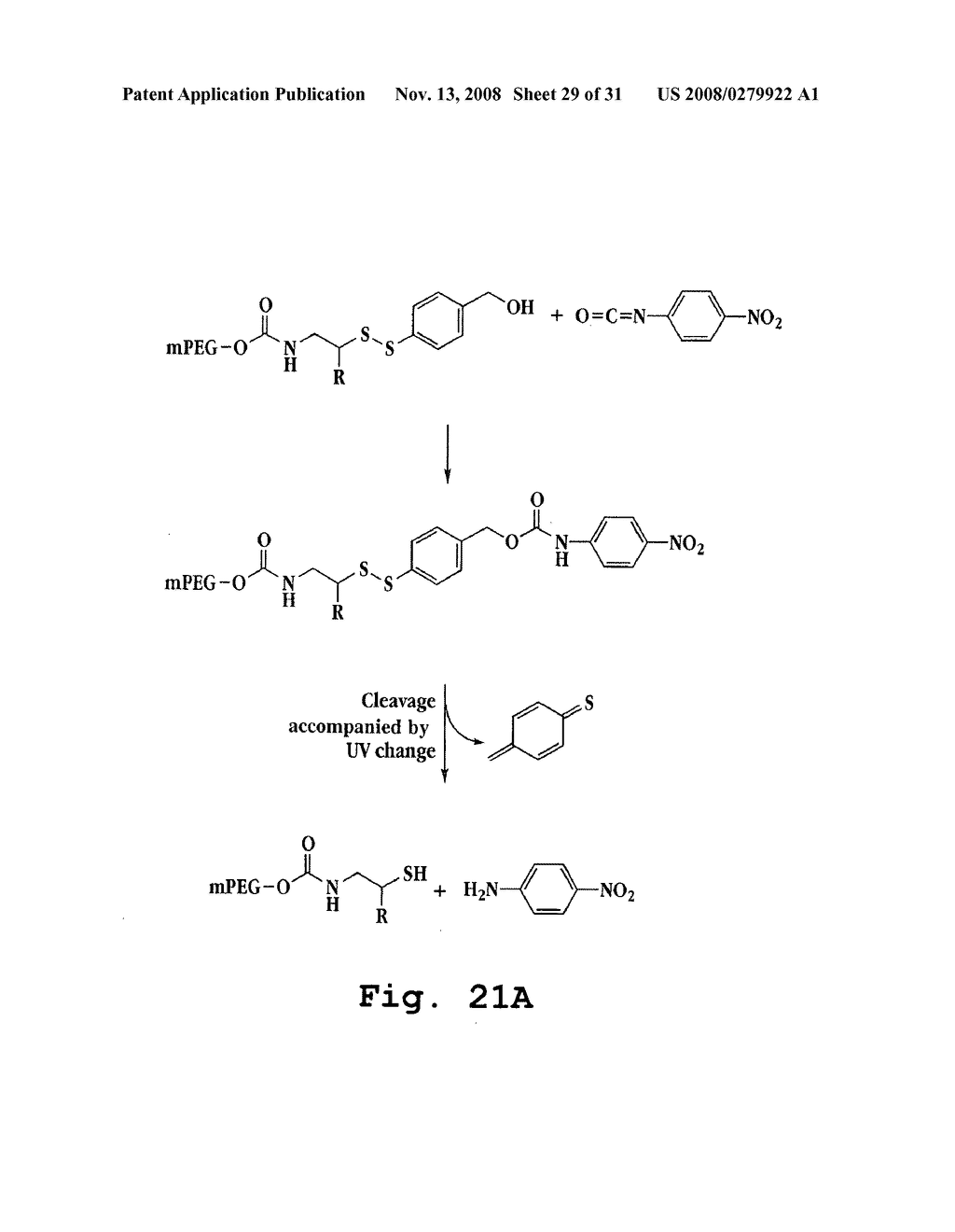 Releasable linkage and compositions containing same - diagram, schematic, and image 30