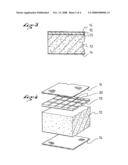 Gliding Board Having a Reinforced Sandwich Structure diagram and image