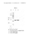 Method for Producing Epidermal Growth Factor Using Fusion Proteins Comprising Fas-1 Domain diagram and image