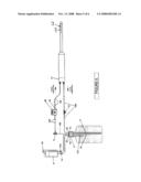 Elevated coupling liquid temperature during HIFU treatment method and hardware diagram and image