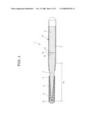 GUIDE WIRE AND STENT diagram and image