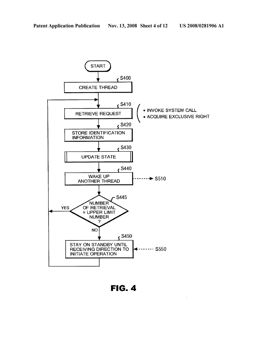 SERVER DEVICE OPERATING IN RESPONSE TO RECEIVED REQUEST - diagram, schematic, and image 05