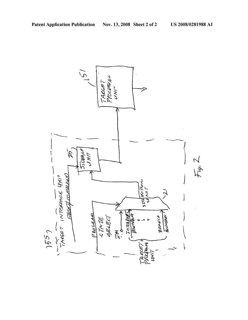 Apparatus and method for initating a debug halt for a selected architectural state - diagram, schematic, and image 03