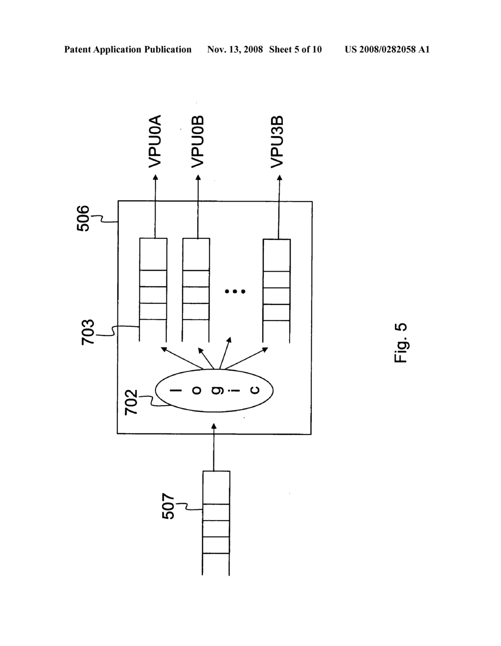 Message queuing system for parallel integrated circuit architecture and related method of operation - diagram, schematic, and image 06