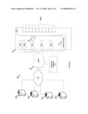 Method and system for non-intrusive monitoring of library components diagram and image