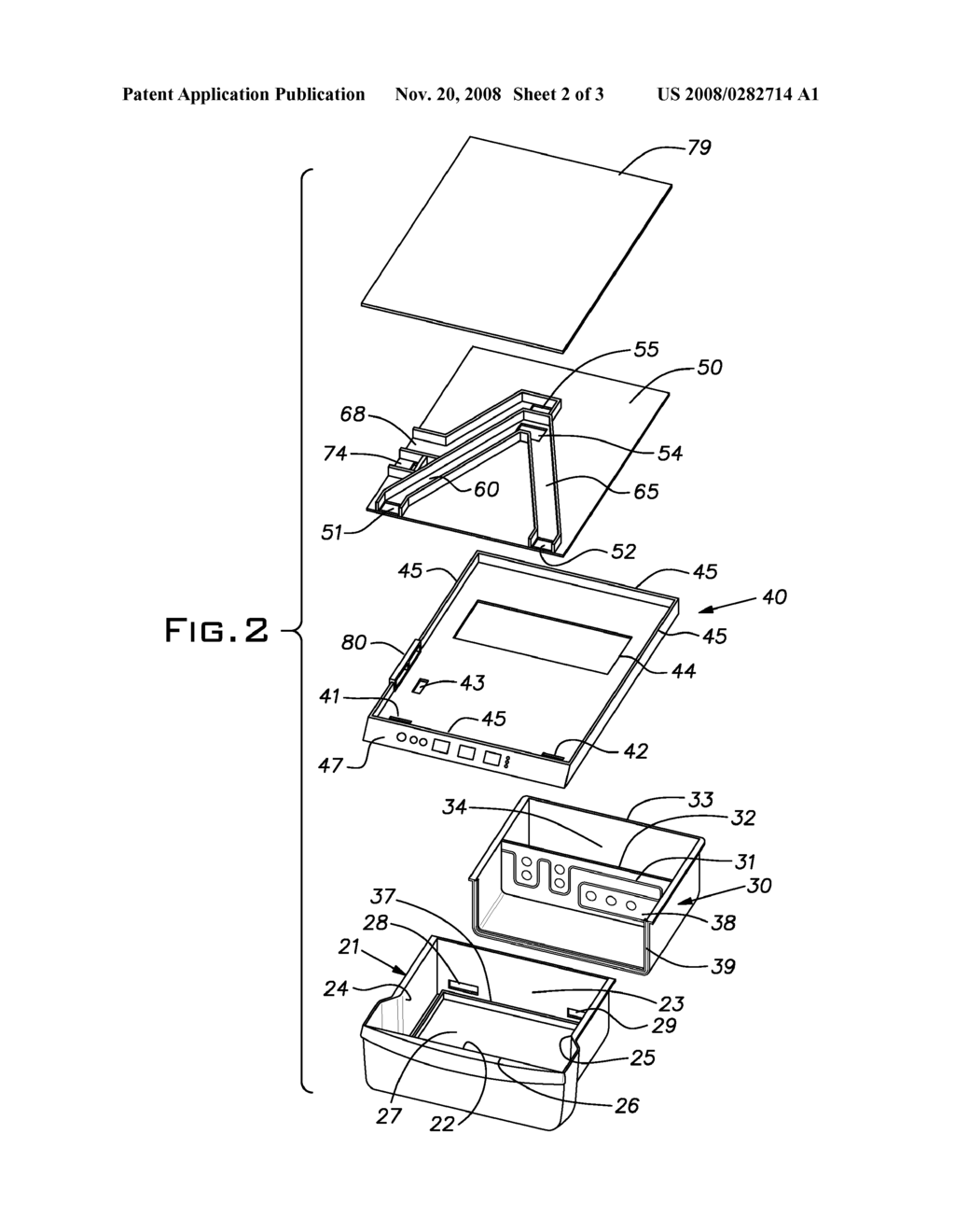 REFRIGERATOR DEFROSTING AND CHILLING COMPARTMENT - diagram, schematic, and image 03