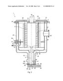 APPARATUS AND METHOD FOR THE PRODUCTION OF HIGH-MELTING GLASS MATERIALS OR GLASS CERAMIC MATERIALS diagram and image