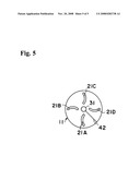 Molten Glass Stirrer and Molten Glass Stirring Device Including the Molten Glass Stirrer diagram and image