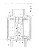 Liquid flow-rate digital measurement device diagram and image