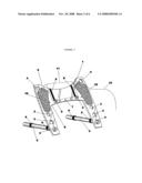 Mobile device bed desk diagram and image