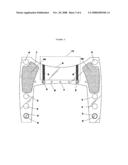 Mobile device bed desk diagram and image