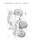 Drivetrain for an all terrain vehicle diagram and image