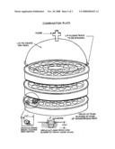 Combination plate diagram and image