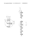 Snap lock separatory panel and retainer system diagram and image